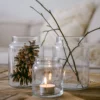 Eulenschnitt Vase aus Glas Tannen Gross, Detailansicht 2 | One Horizon
