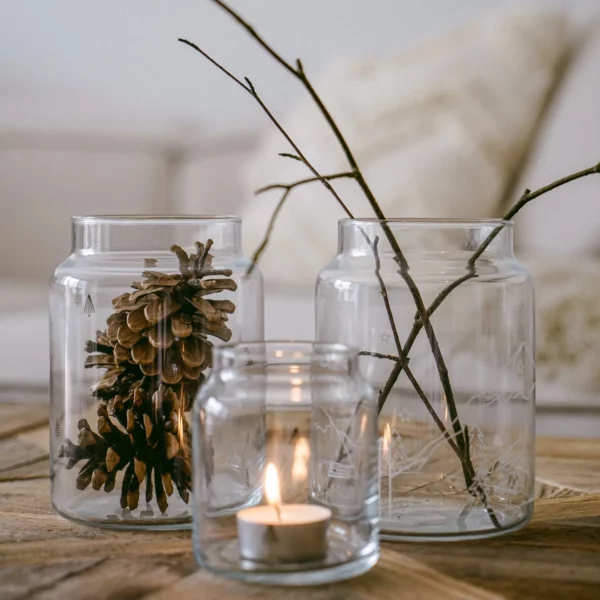 Glass Vase "Fir"