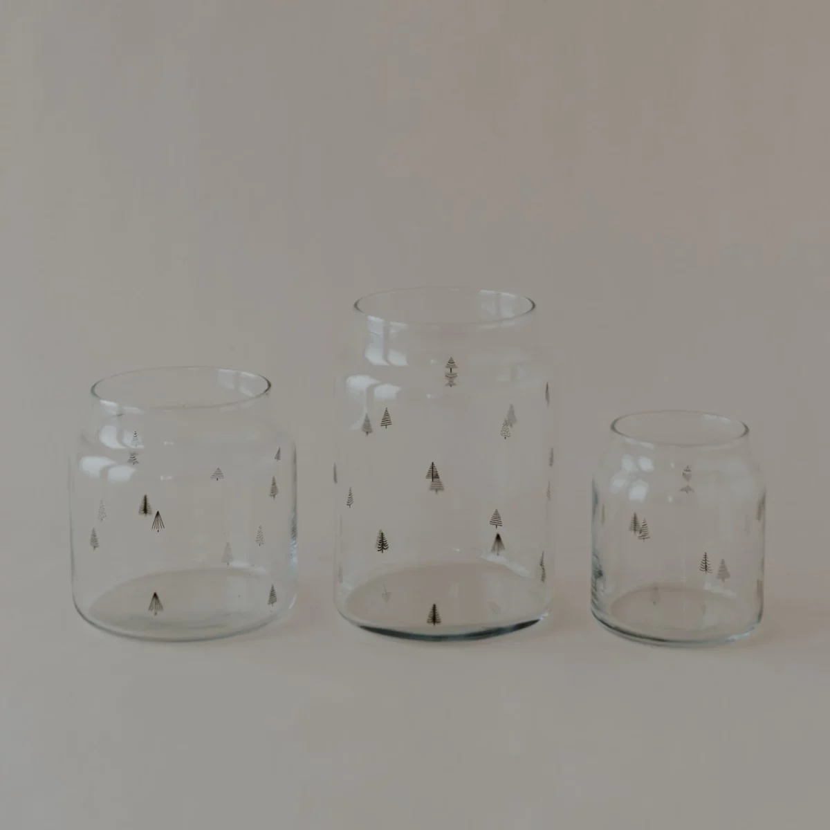 Glass Vase "Fir"