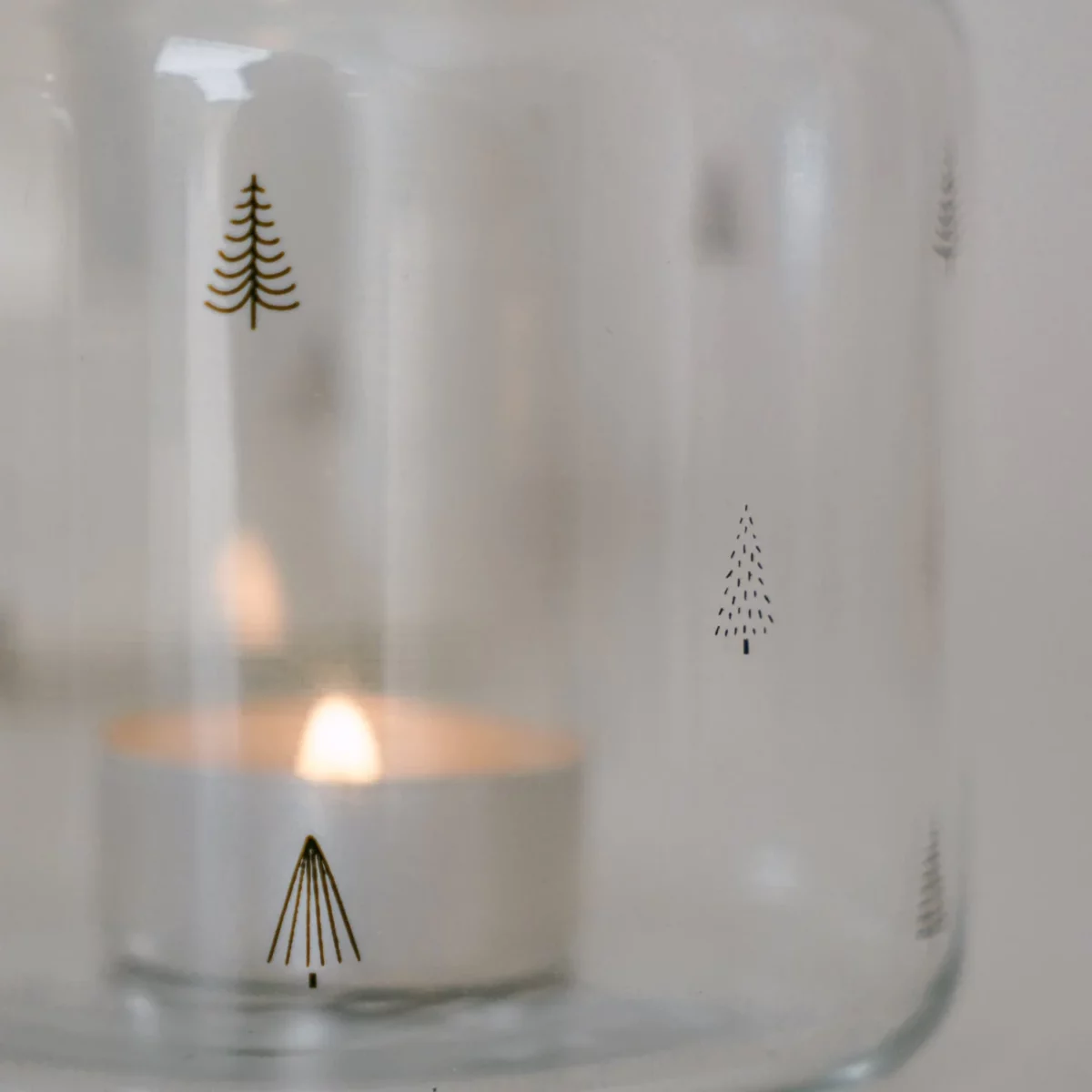 Glass Vase "Fir"