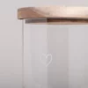 Eulenschnitt Vorratsglas Herz 13 cm, Detailansicht 3 | One Horizon