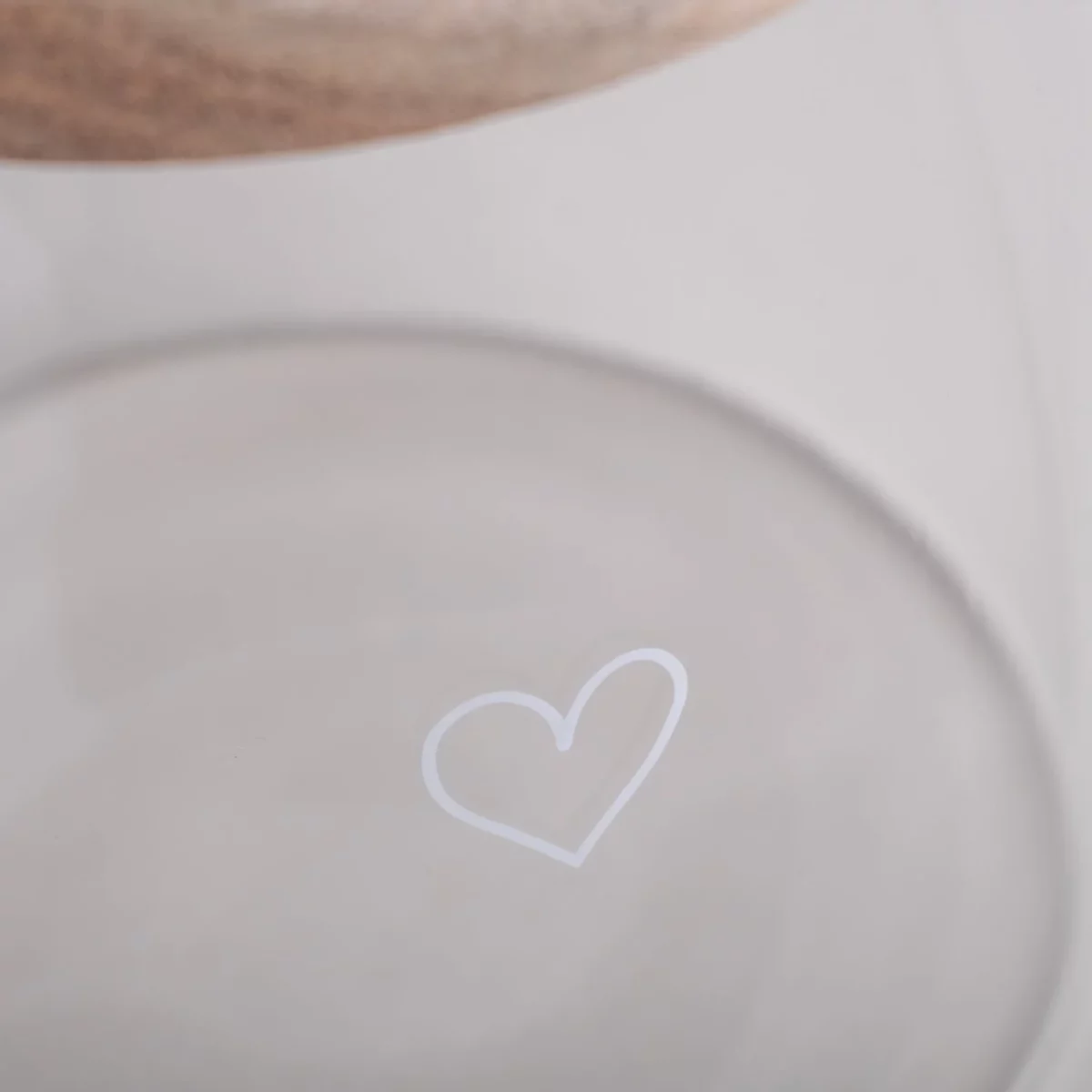 Eulenschnitt Vorratsglas Herz 13 cm, Detailansicht 5 | One Horizon