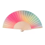 Éventail Fisura « Gradient Pink & Green », vue détaillée 7 | One Horizon