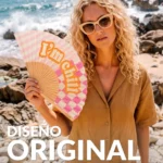 Éventail Fisura « I'm Chill », vue détaillée 2 | One Horizon