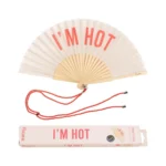 Fisura Handfächer I'm Hot Beige | One Horizon