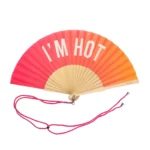 Éventail Fisura « I'm Hot Pink & Orange Gradient », vue détaillée n° 6 | One Horizon