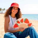 Éventail Fisura « Strawberries », vue détaillée 5 | One Horizon