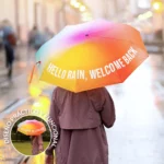 Parapluie Fisura « Hello Rain Welcome Back », vue détaillée 3 | One Horizon