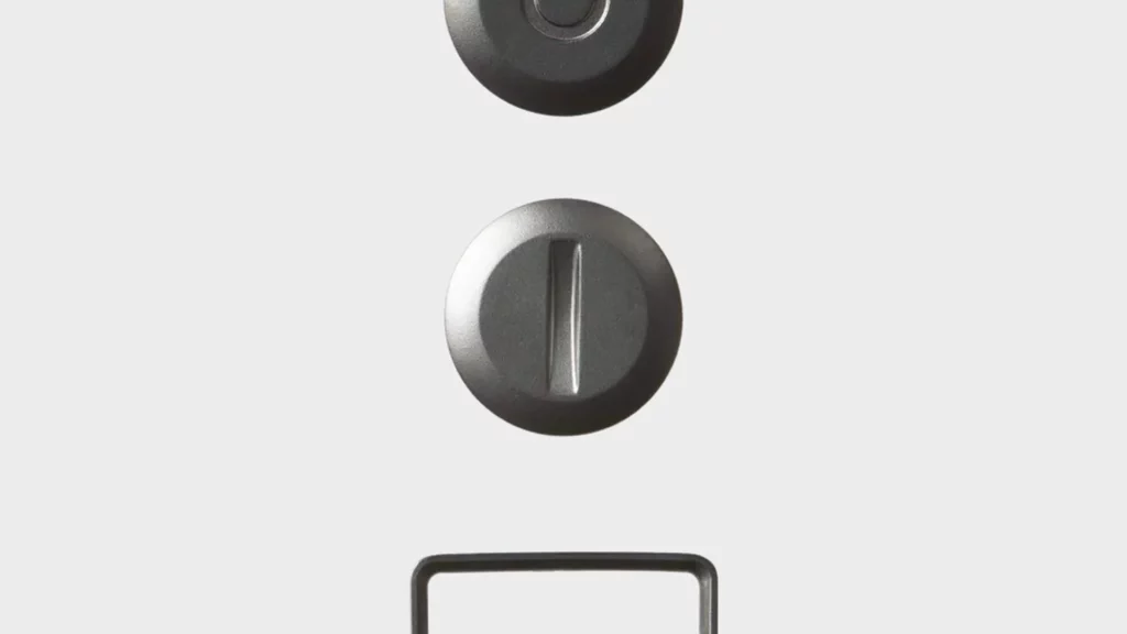 Einzelteile des Orbitkey Schliessmechanismus als Beispiel für Ersatzteile