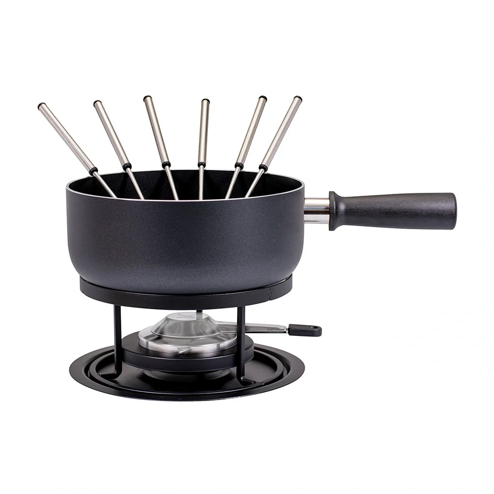 Elegance" cheese fondue set
