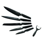 Ensemble de couteaux Noir