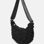 Children's Crossbody Bag, Black, Detail View 9 | One Horizon