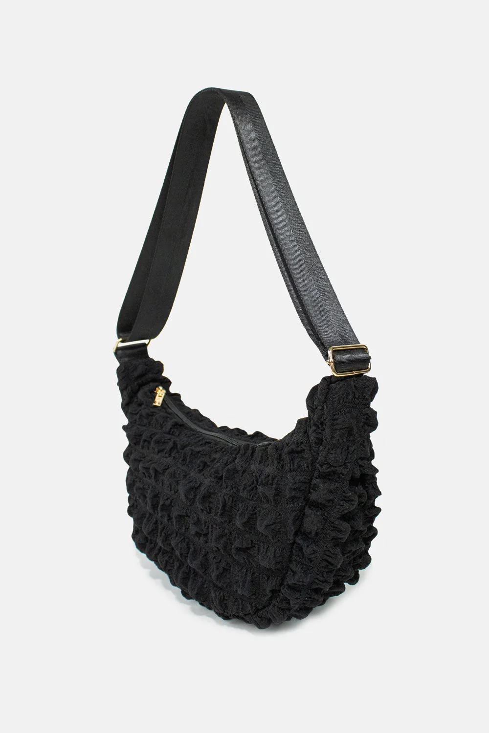 Children's Crossbody Bag, Black, Detail View 9 | One Horizon