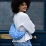 Kids' Crossbody Bag, Blue, Detail View 2 | One Horizon