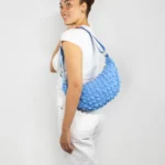 Children's Crossbody Bag, Blue, Detail View 4 | One Horizon