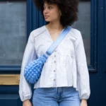 Kids' Cross-Body Bag, Blue, Detail View 7 | One Horizon