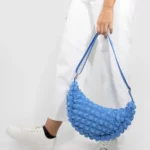 Children's Crossbody Bag, Blue, Detail View 8 | One Horizon