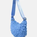 Children's Crossbody Bag, Blue, Detail View 10 | One Horizon