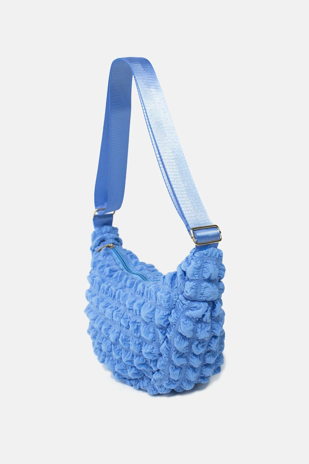Children's Crossbody Bag, Blue, Detail View 10 | One Horizon