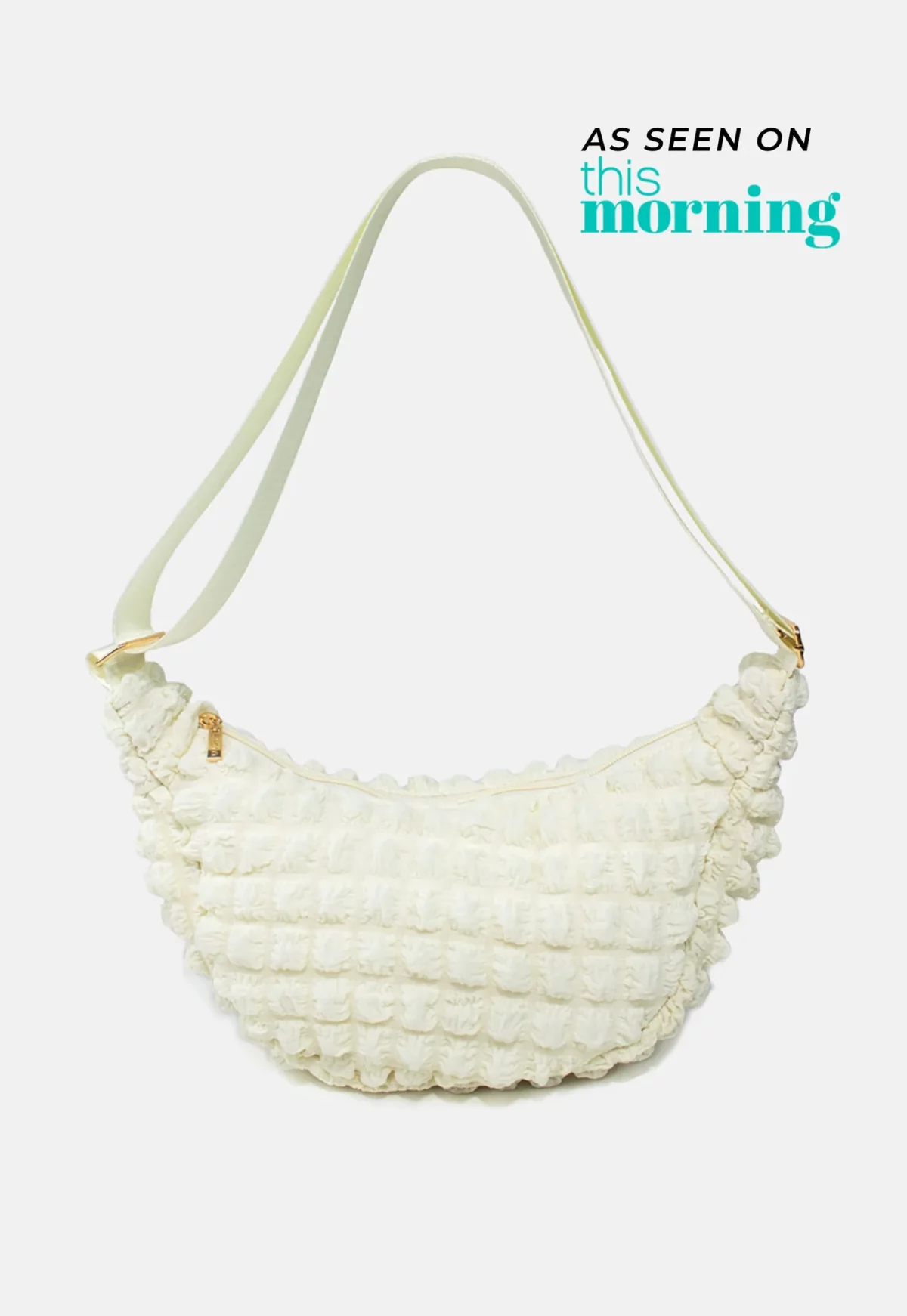 Children's Crossbody Bag, Cream | One Horizon