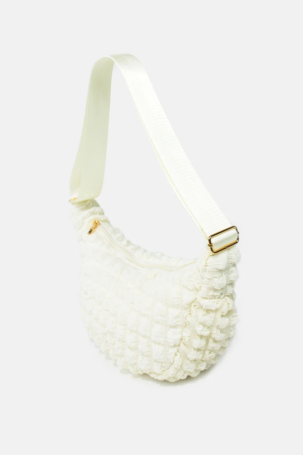 Children's Crossbody Bag, Cream, Detail View 7 | One Horizon