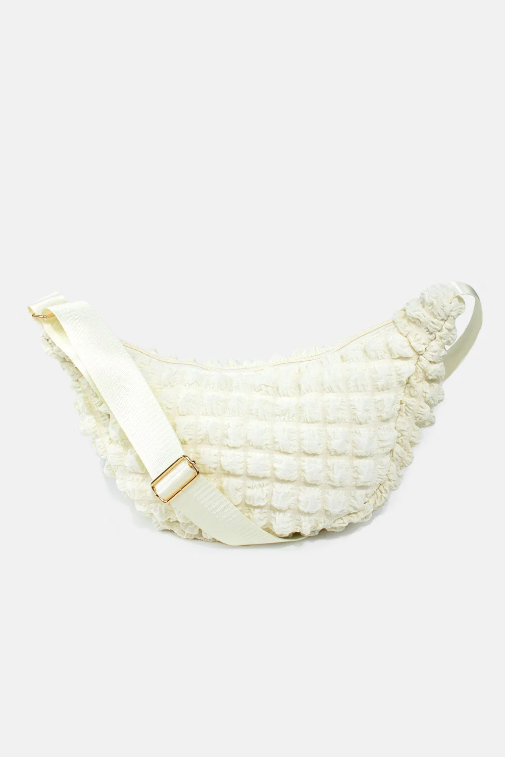 Children's Crossbody Bag, Cream, Detail View 9 | One Horizon