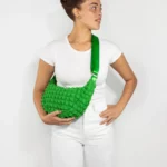 Children's Crossbody Bag, Green, Detail View 6 | One Horizon