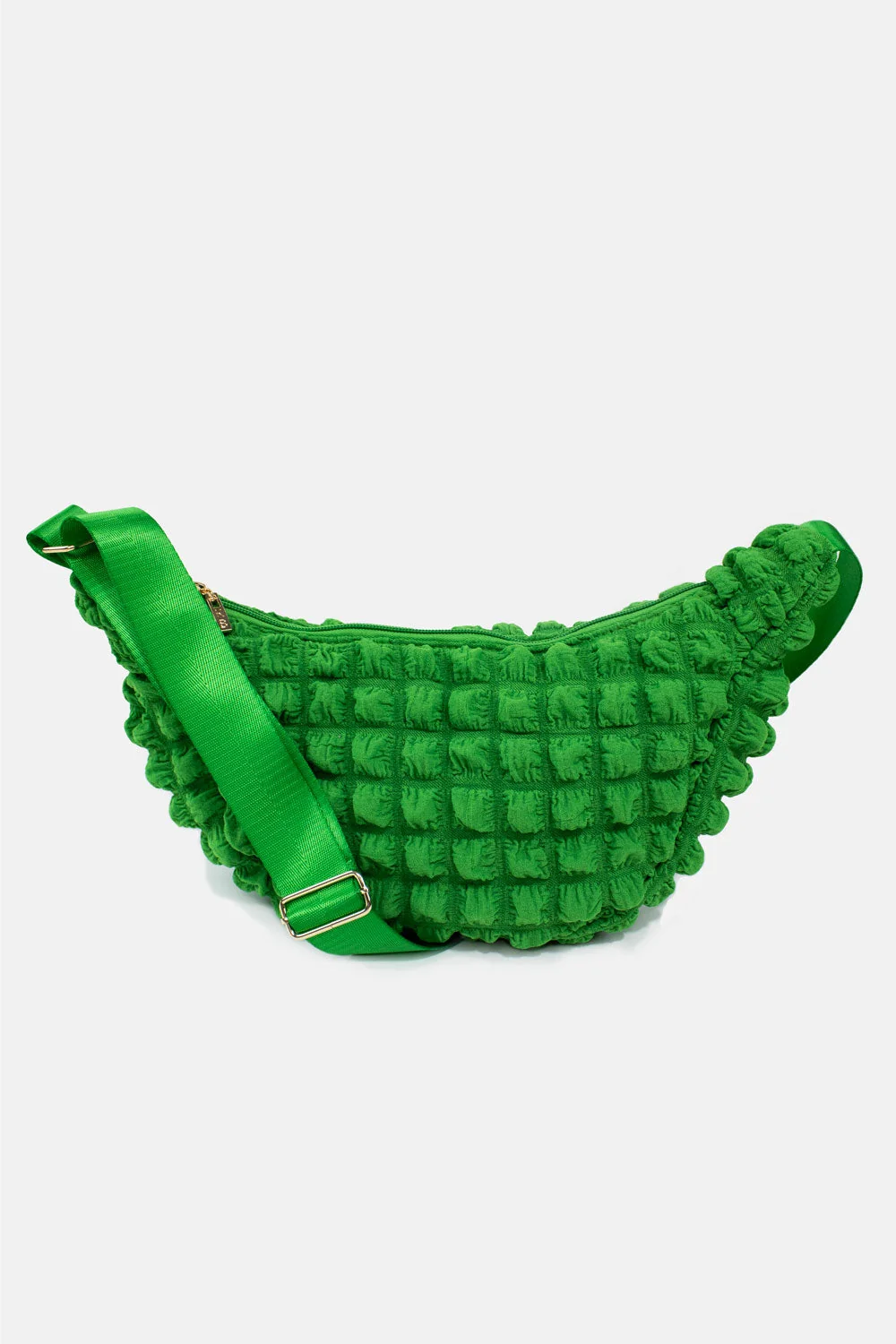 Children's Crossbody Bag, Green, Detail View 7 | One Horizon