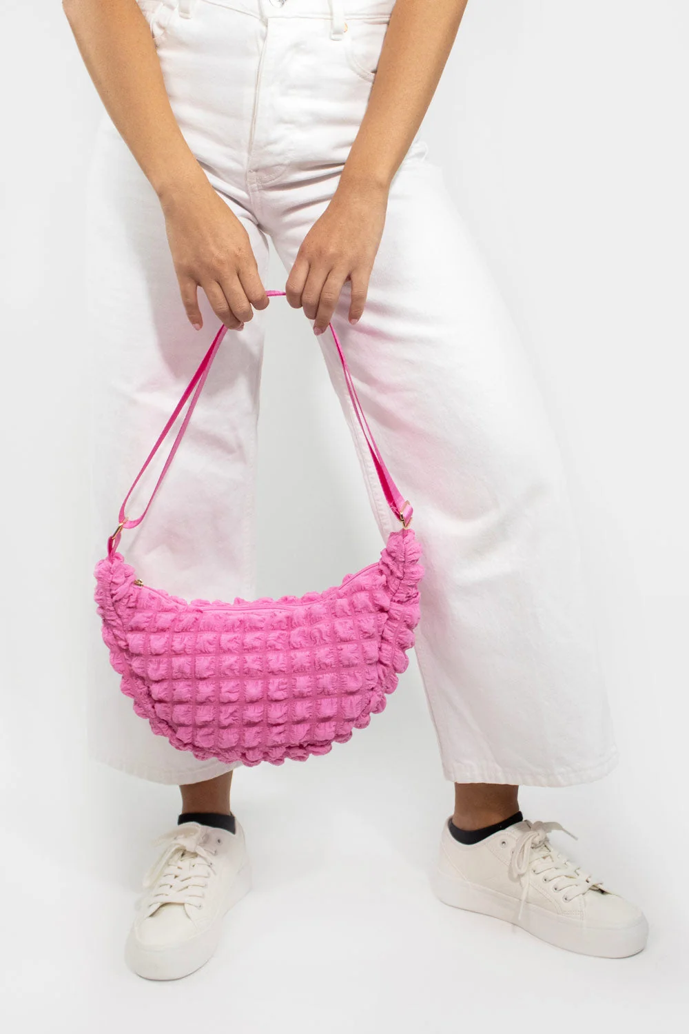 Kids' Crossbody Bag, Pink, Detail View 6 | One Horizon