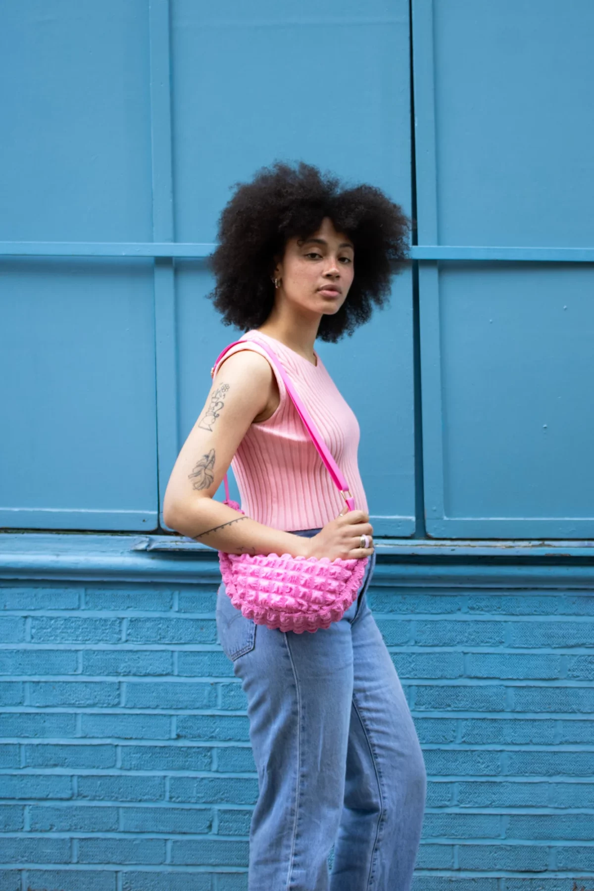 Kids' Crossbody Bag, Pink, Detail View 7 | One Horizon