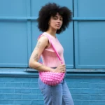 Kids' Crossbody Bag, Pink, Detail View 7 | One Horizon
