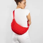 Children's Crossbody Bag, Red, Detail View 4 | One Horizon