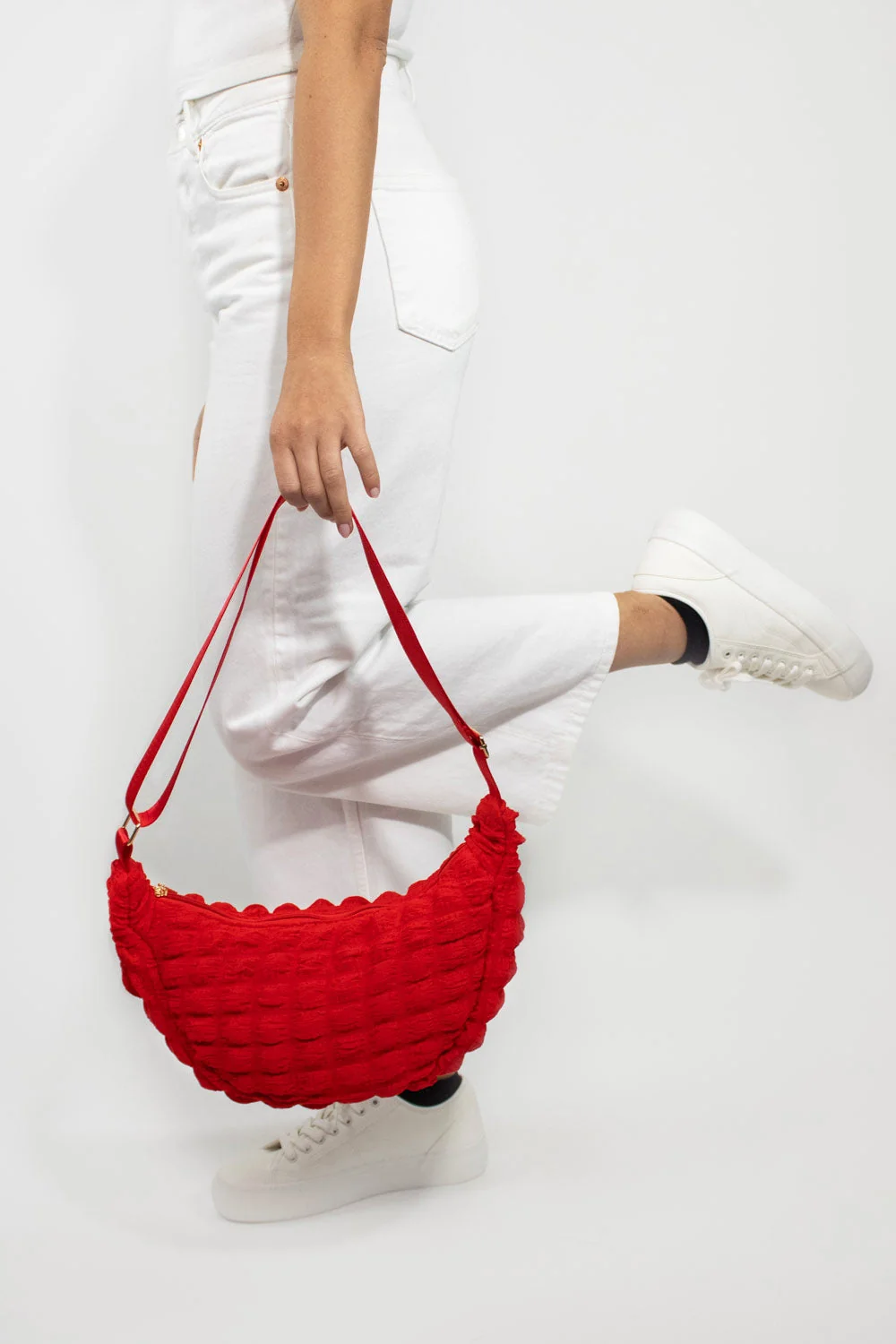 Children's Crossbody Bag - Red, Detail View 6 | One Horizon