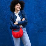 Children's Crossbody Bag, Red, Detail View 7 | One Horizon