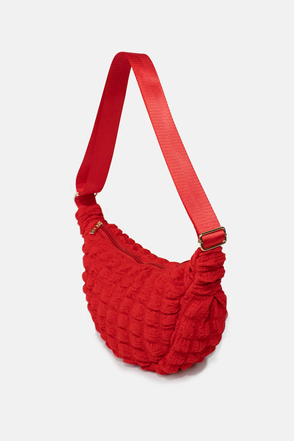 Children's Crossbody Bag, Red, Detail View 10 | One Horizon