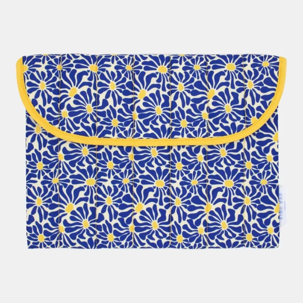 Laptop-Hülle - Abstract Flowers Blue, 13"