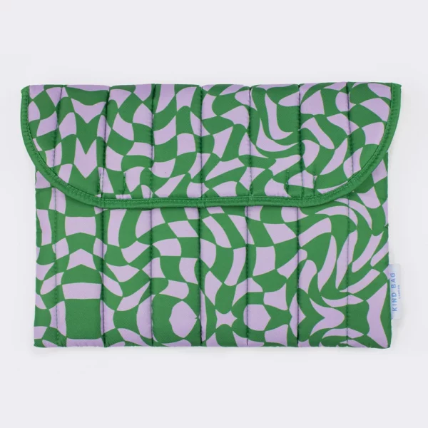 Laptop-Hülle - Wavy Check, 13"