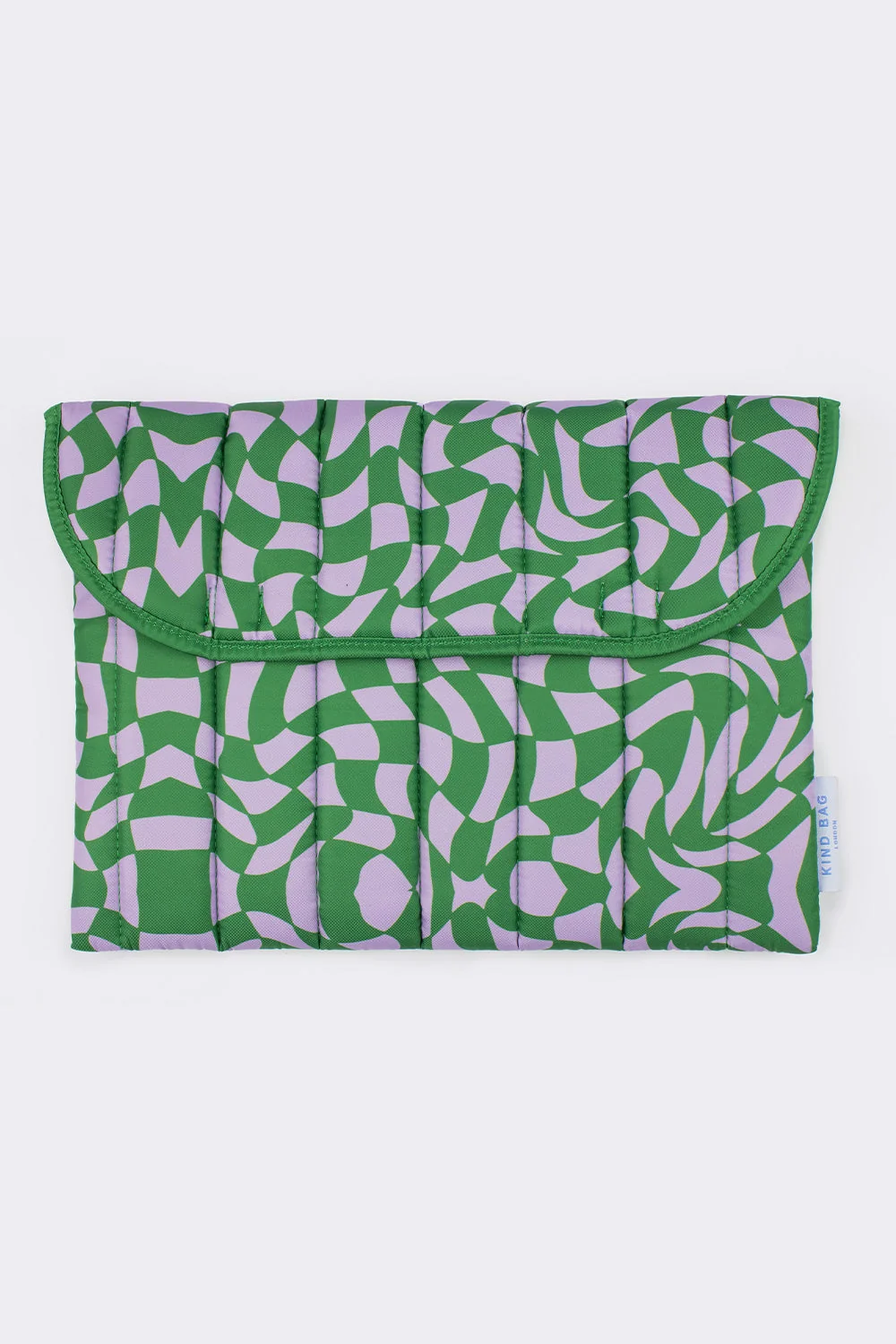 Étui pour ordinateur portable Wavy Check 13"