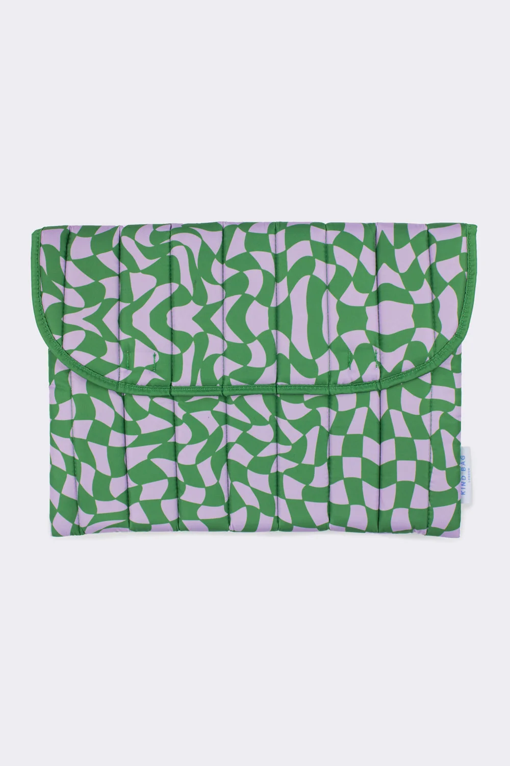 Étui pour ordinateur portable Wavy Check 16"