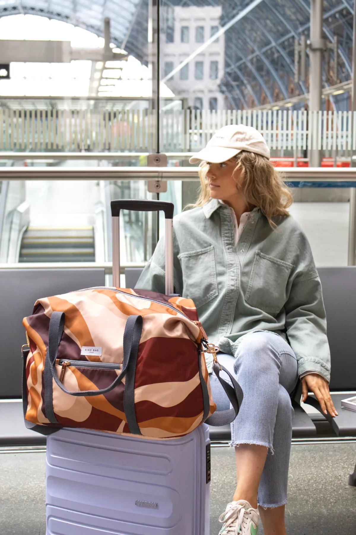 Sac de voyage pour enfant « Abstract Caramel », vue détaillée 2 | One Horizon