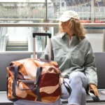 Sac de voyage pour enfant « Abstract Caramel », vue détaillée 2 | One Horizon