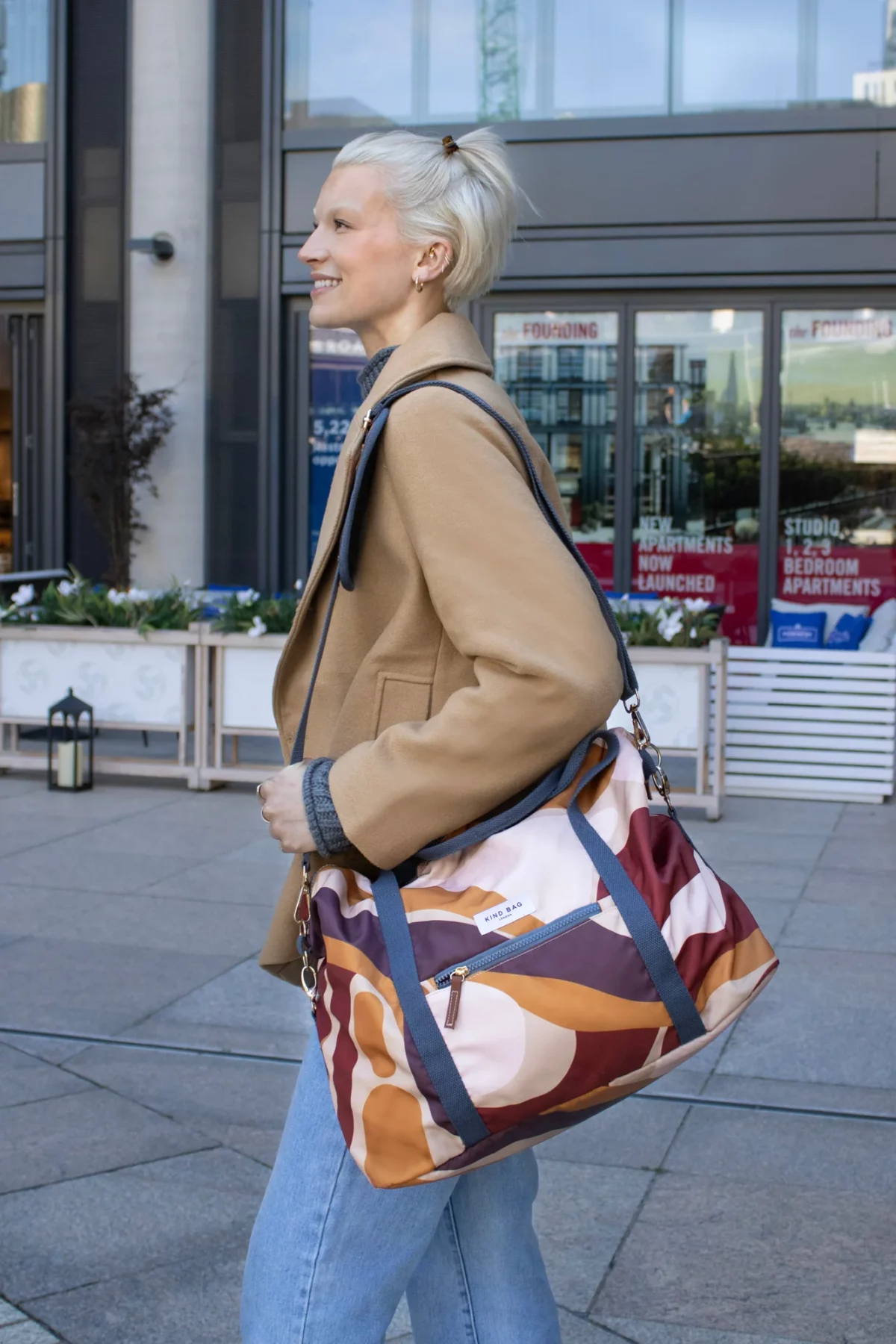 Sac de voyage pour enfant « Abstract Caramel », vue détaillée 4 | One Horizon