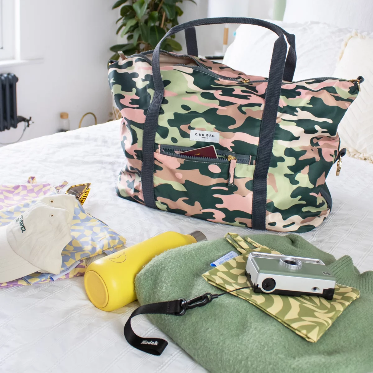 Sac de voyage pour enfant « Weekender » camouflage, vue détaillée 9 | One Horizon