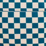 Sac de voyage pour enfant Checkerb. Bleu sarcelle et beige, vue détaillée 3 | One Horizon