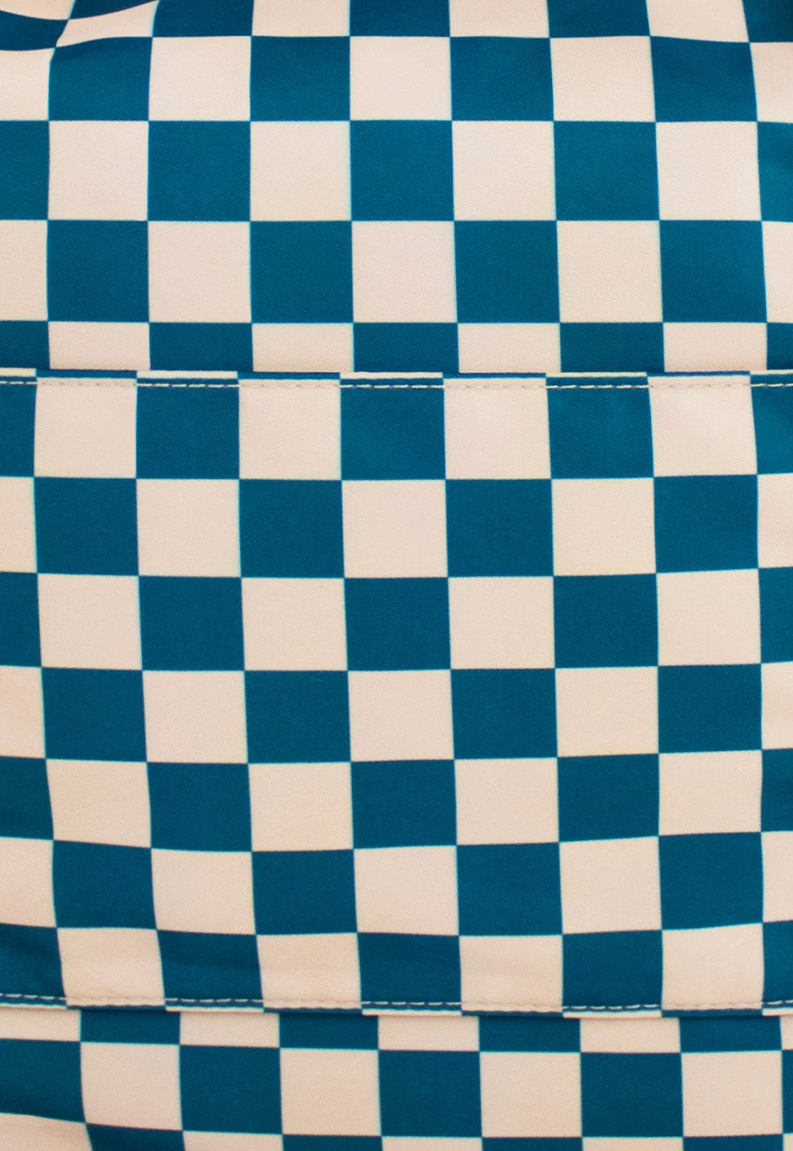 Sac de voyage pour enfant Checkerb. Bleu sarcelle et beige, vue détaillée 3 | One Horizon