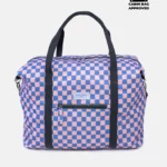 Sac de voyage pour enfant « Checkerboard » - Rose + Bleu | One Horizon