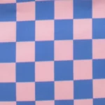Sac de voyage pour enfant « Checkerboard » - Rose + Bleu, vue détaillée 3 | One Horizon