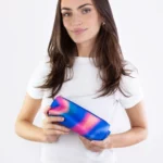 Kids' Bag Essentials Case Aurora Blue & Pink, Detail View 10 | One Horizon