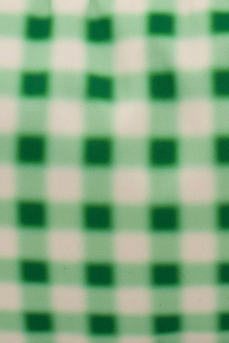 Kids' Bag Essentials Case - Blurred Plaid, Detail View 3 | One Horizon