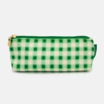 Kids' Bag Essentials Case, Blurred Plaid, Detail View 5 | One Horizon